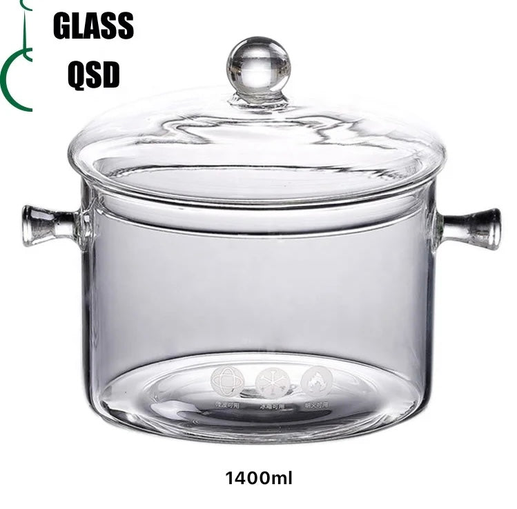 Simmer Pot, Chaplin Glass Simmer Pot 1400ml - 1 ct