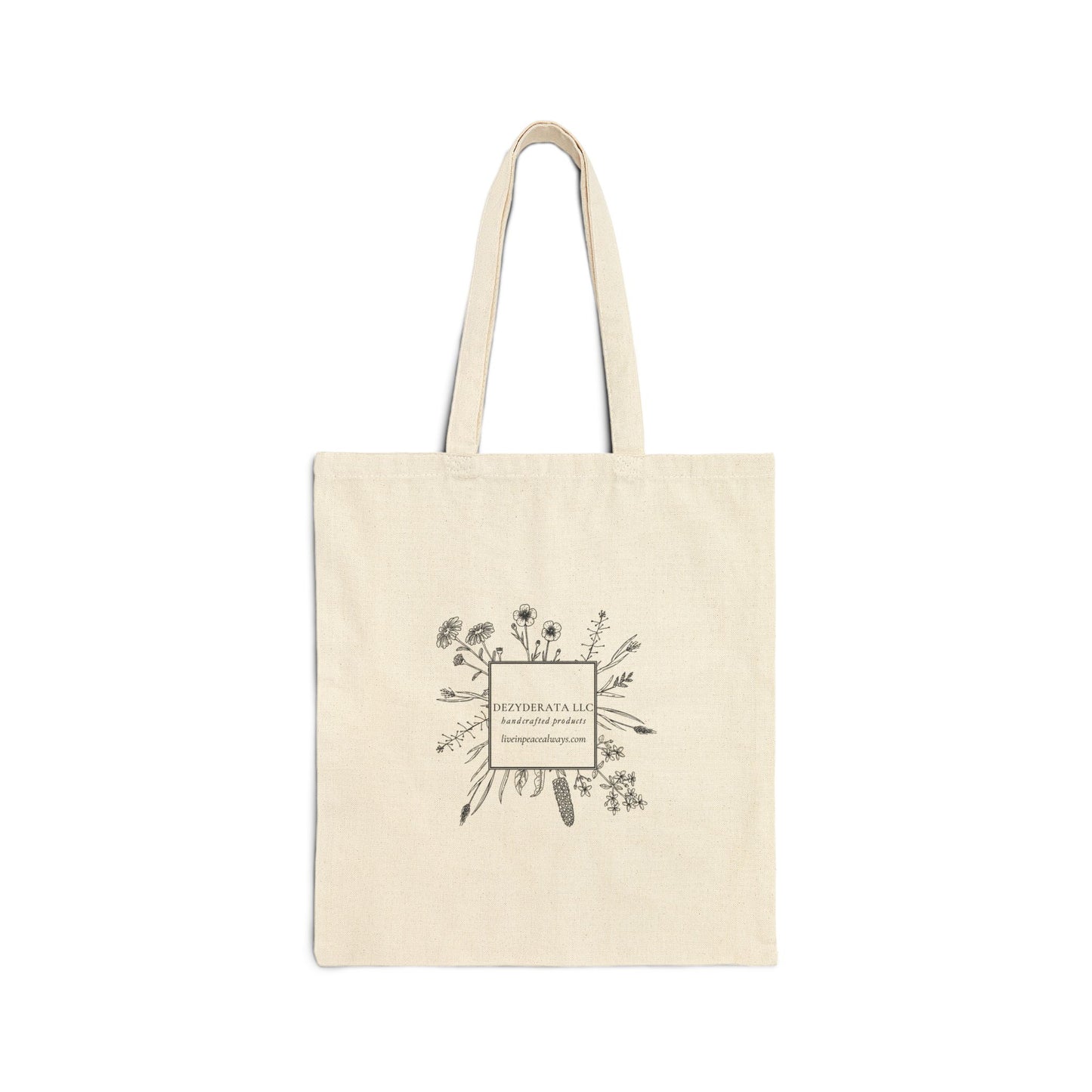 Cotton Canvas Tote Bag