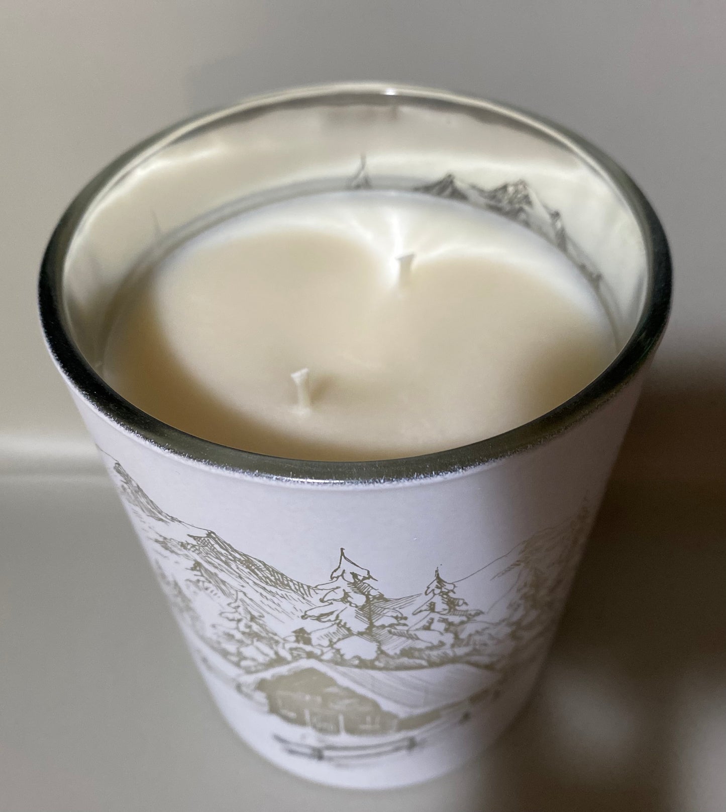 Candles, Specialty Candles, Winter Scene Coconut Soy Wax Candle - 16oz