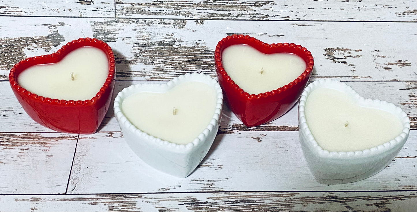 Candles, Valentine Coconut Soy Wax Specialty Candles, Assorted Scents - 6oz