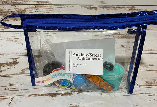 Kit de apoyo para el estrés y la ansiedad, para adultos - 1 unidad