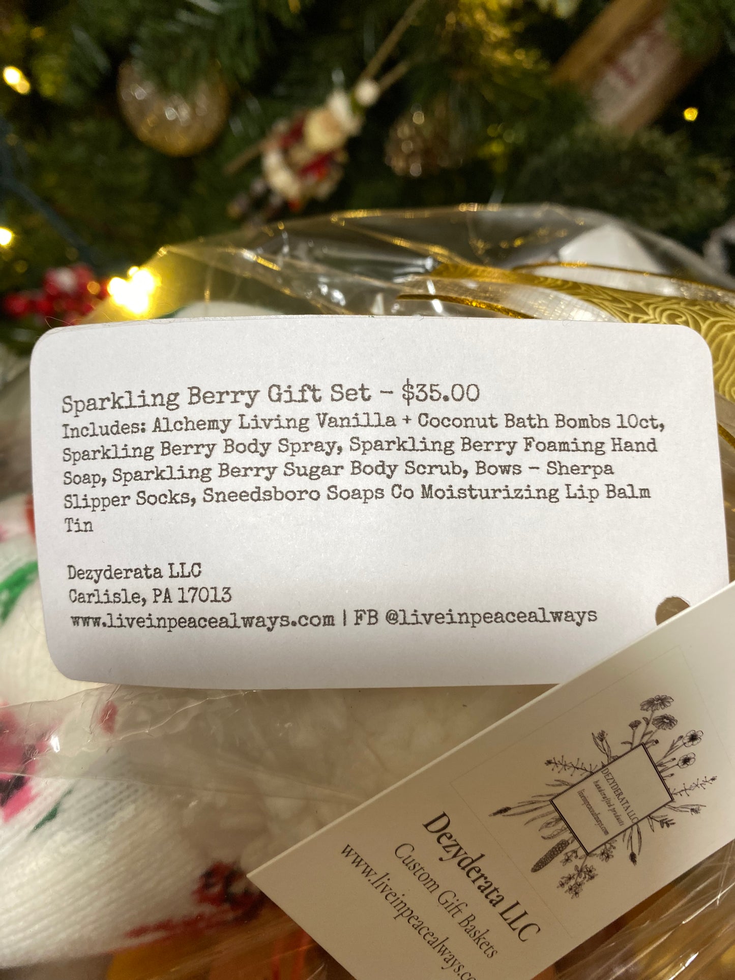 Sparkling Berry #1 Gift Basket