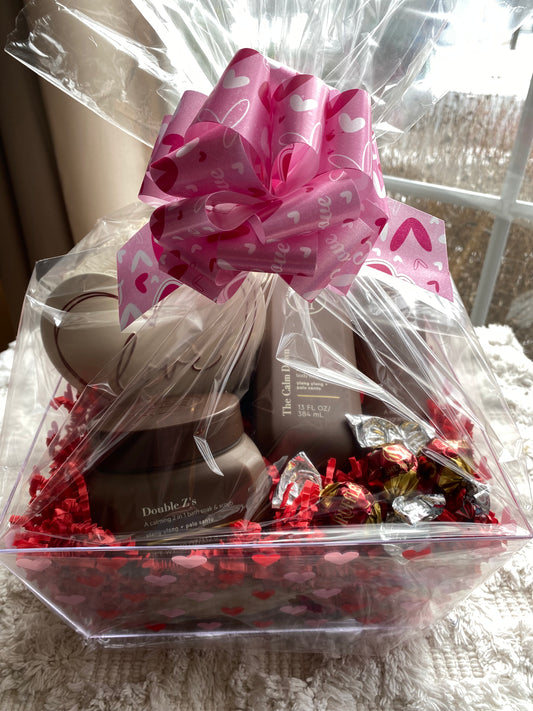 Gift Basket, Valentine Gift Basket, Ylang Ylang + Palo Santo