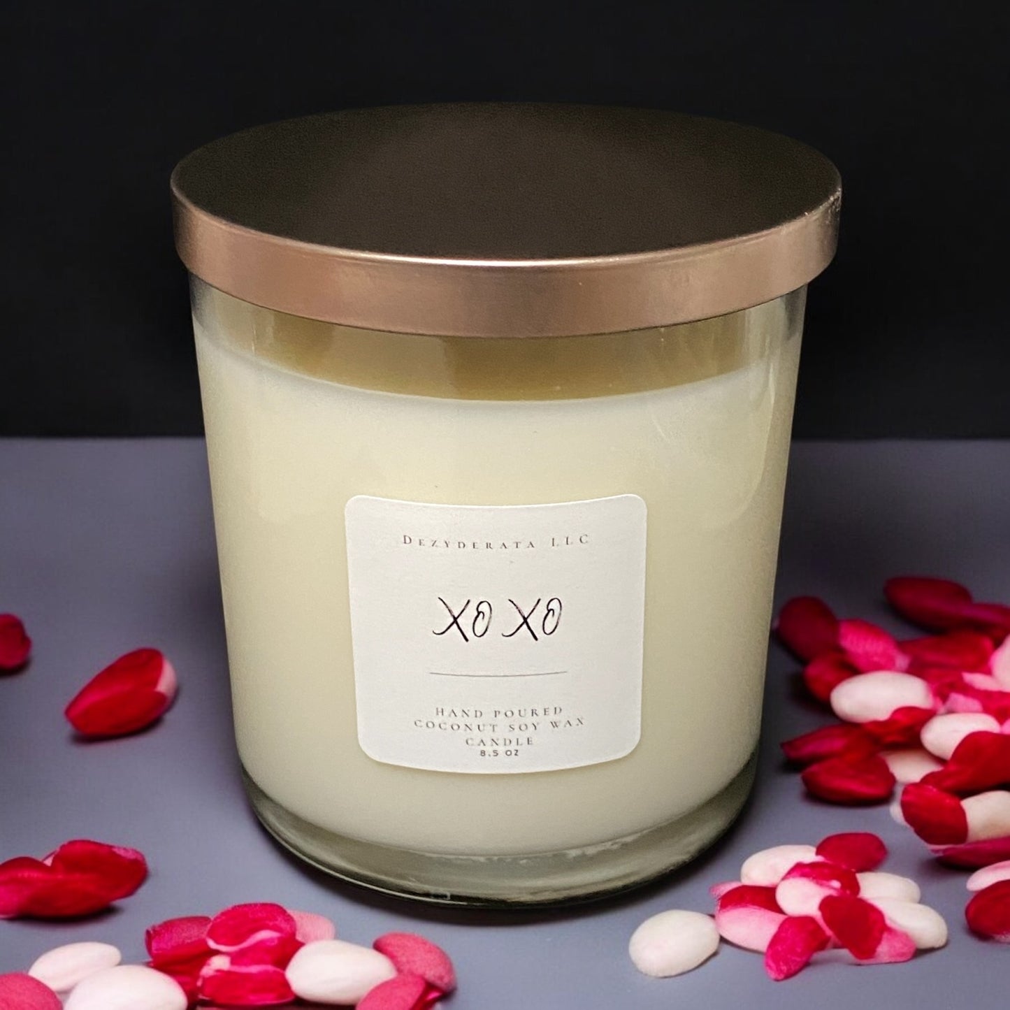 Candles, Valentine Handmade Coconut Soy Wax Candles, Assorted Scents - 8.5oz