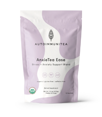 Tea, AutoimmuniTea, AnxieTea Ease, Anxiety and Stress Support Tea, 1.3oz