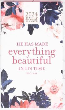 Planners, 2024 He Has Made Everything Beautiful Daily Planner - 1ct