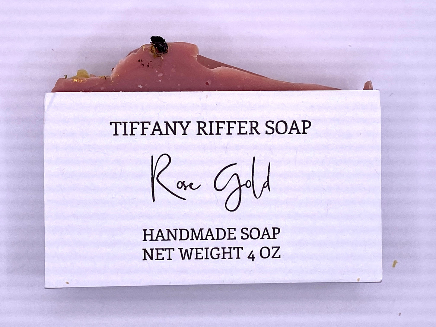 Bar Soap, Rose Gold Soap 4oz, 1 Bar