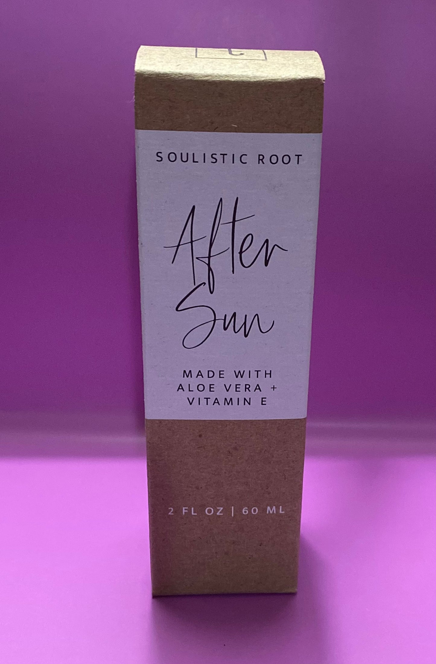 After Sun, Soulistic Root After Sun Spray, with Aloe Vera and Vitamin E, 2 fl oz.